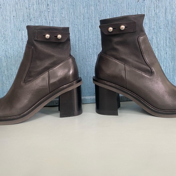 New, rag & bone, "Soren" , Leather, Black, Ankle Boot, Bootie, Women's Size 6 - Picture 3 of 16